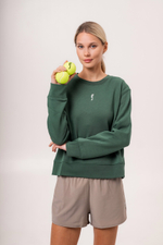 Женский свитшот RS Paris Sweatshirt (Court Green/Court White 241W100011/608)