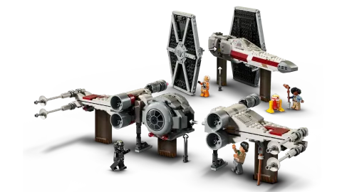 Конструктор LEGO Star Wars 75343 Смешанные истребители TIE Fighter & X-Wing