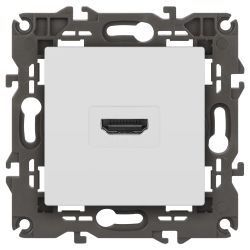 Розетка ЭРА Elegance 14-3114-01М HDMI белый матовый | Эра Elegance