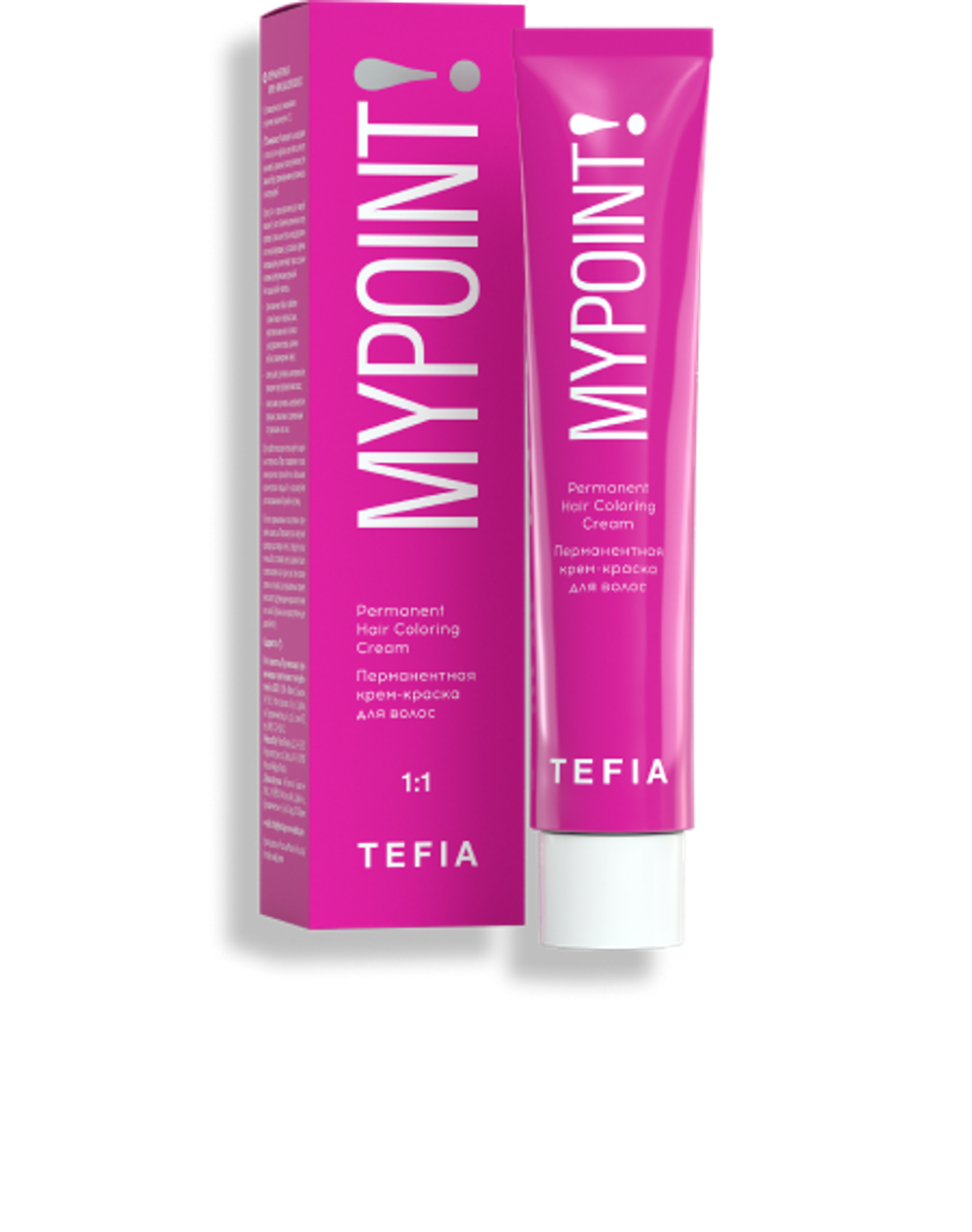 Tefia Mypoint - Перманентная крем-краска для волос, 60мл