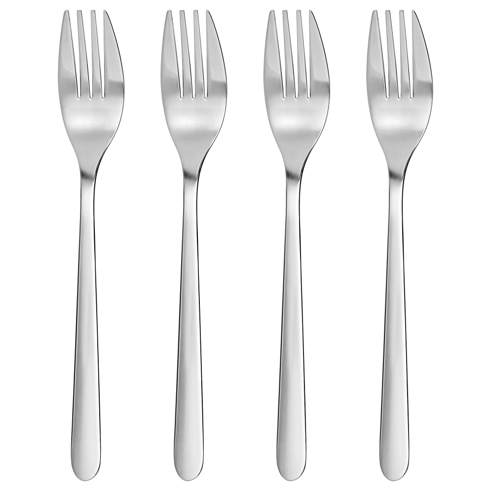 Набор вилок IKEA FORNUFT (ФЁРНУФТ), Нержавеющая сталь, 4 шт