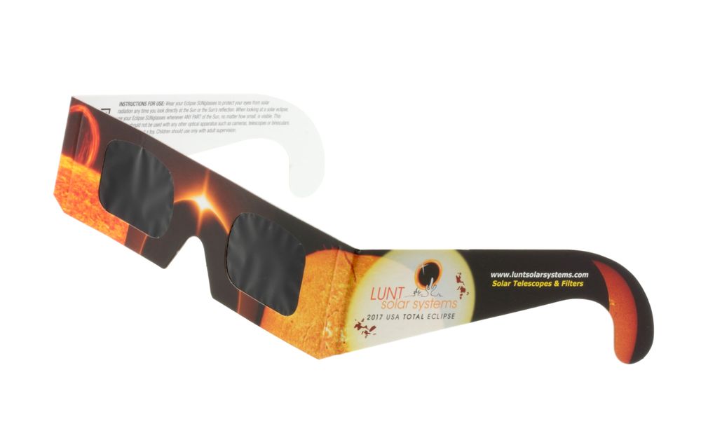Очки для наблюдения солнечных затмений LUNT Solar Eclipse Glasses, 5 шт.
