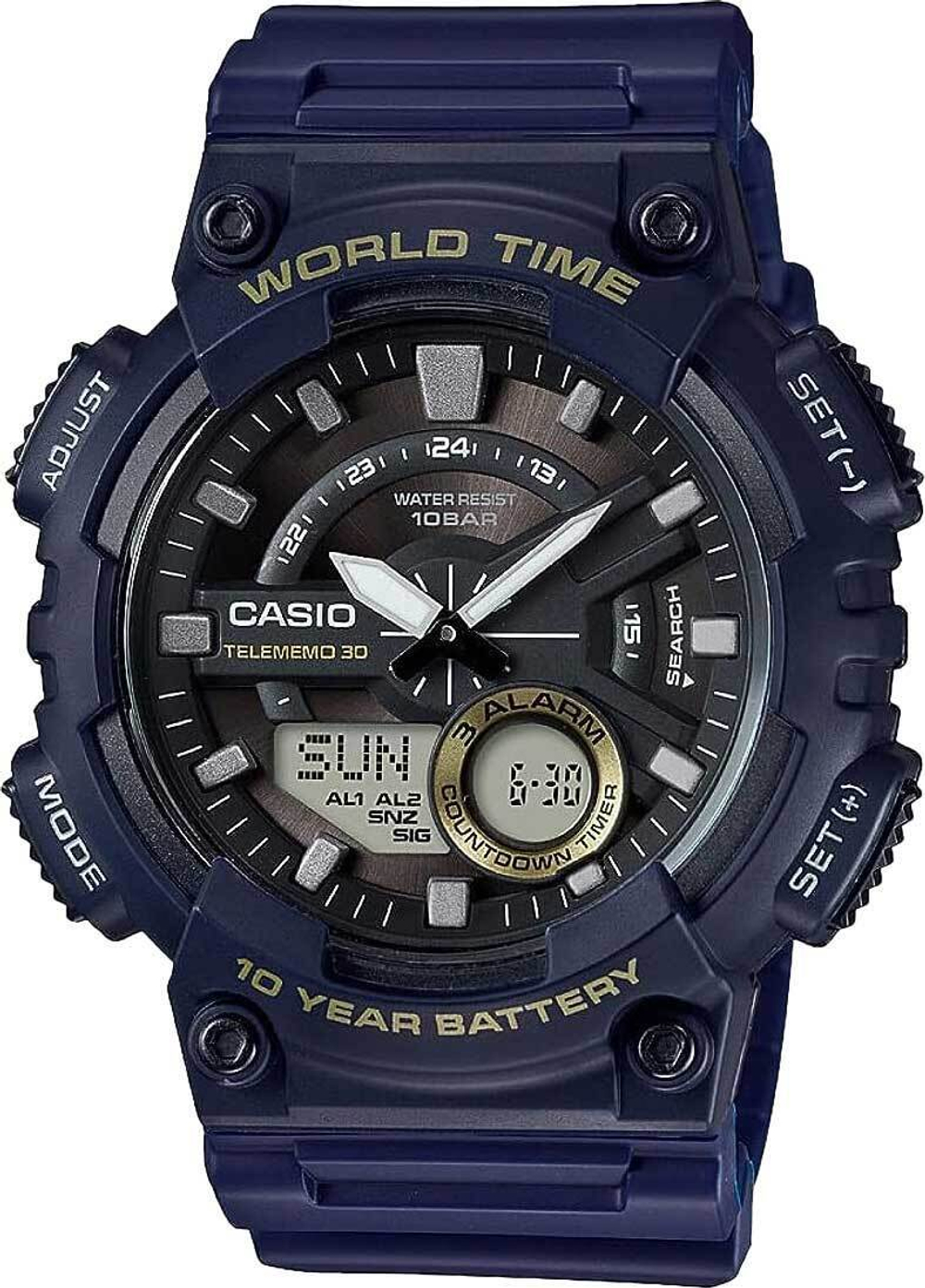 Мужские наручные часы Casio AEQ-110W-2A
