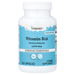 Vitacost, витамин B12, 5000 мкг, 100 капсул