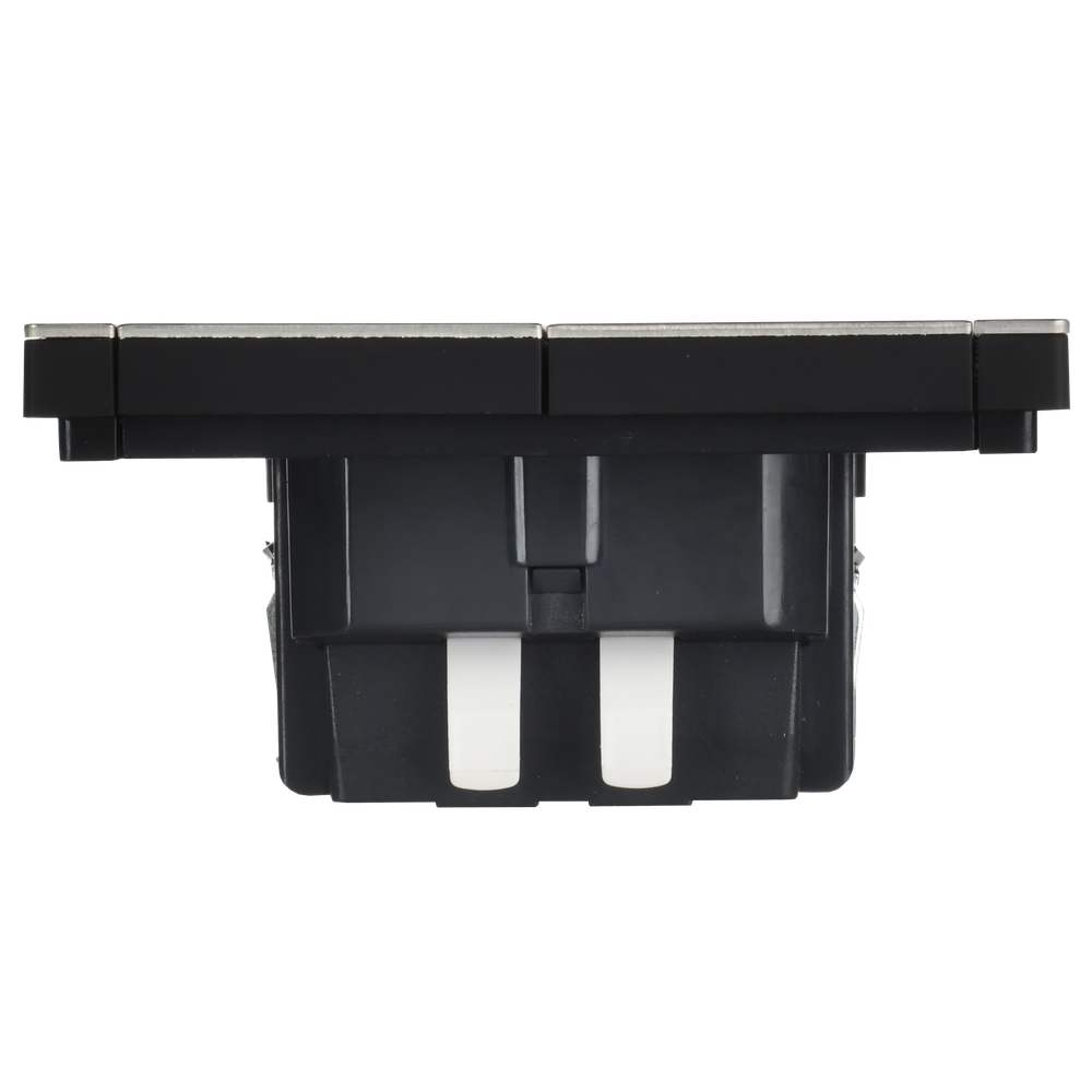 FORTE&PIANO Выключатель жалюзи 10А FP711M металл никель IEK