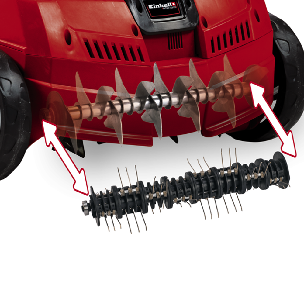 Аэратор/скарификатор (2 в 1) Einhell GC-SA 1231/1 (1,2кВт, 31см, 28л, 9кг)