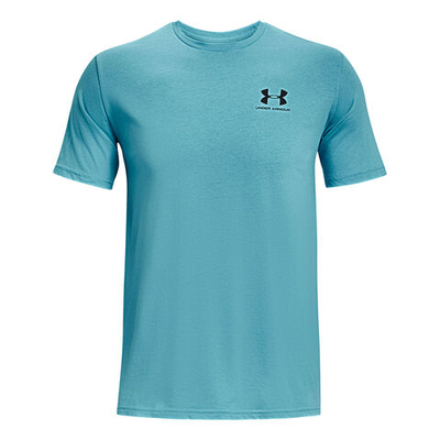 Мужское теннисное поло Under Armour Sportstyle Graphic T-Shirt Men - Turquoise
