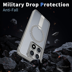 Прозрачный чехол Mesh Pro Magnetic Case для Xiaomi 14T Pro