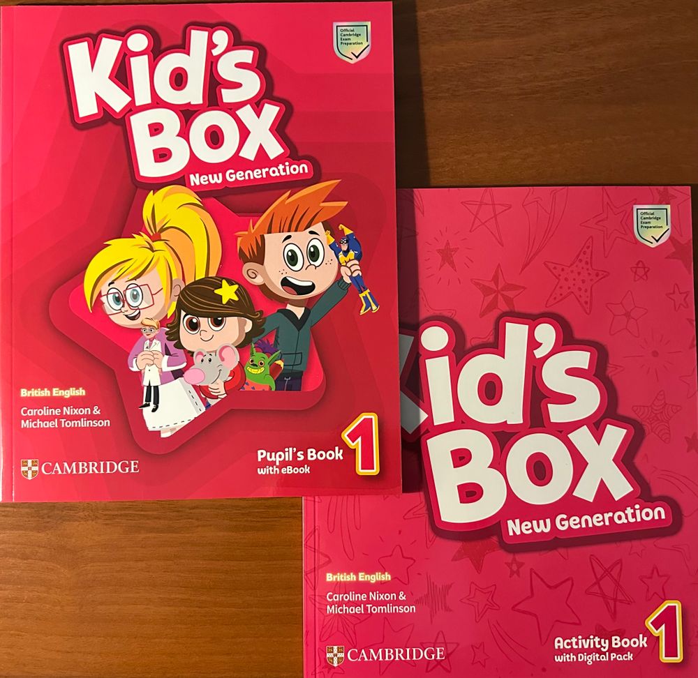 Kid's Box 1 New Generation (PB+AB+online)