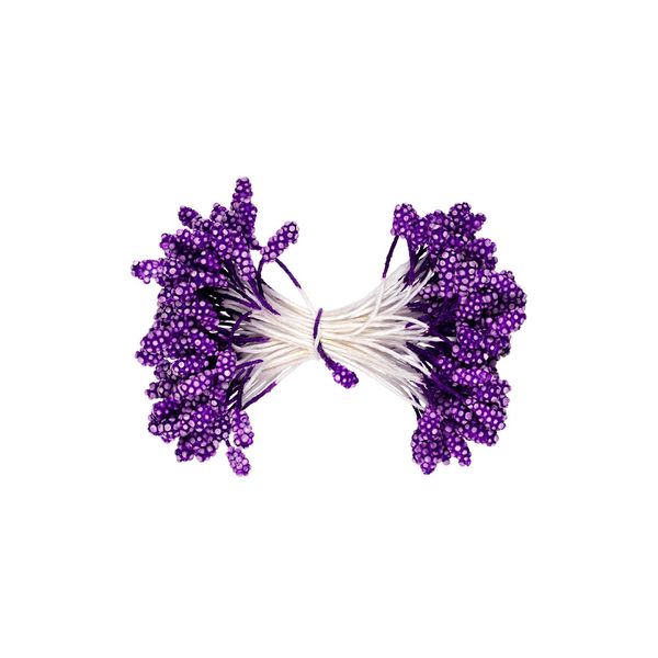 Тычинки для искусственных цветов Fiorico TIC/F-3 10х85 шт, фиолетовый/purple