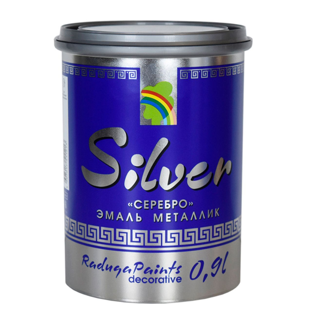 Декоративная эмаль Silver металлик "Радуга" ВД-АК 117 (0,45л)