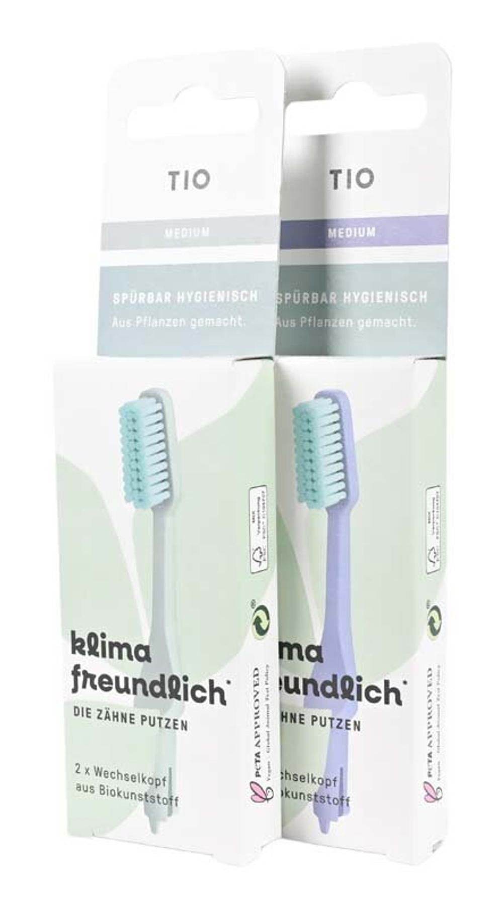 Сменные насадки для щетки brush, средние TIO
