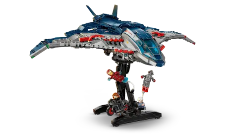 Конструктор LEGO Marvel 76325 Квинджет Мстители: Эра Альтрона