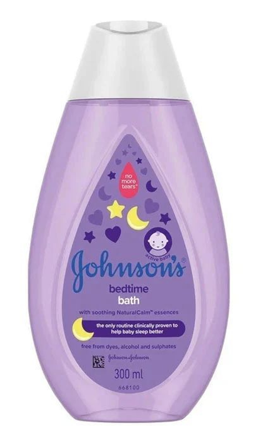 Johnson's Baby Детское жидкое мыло для ванночки Bedtime Bath, 300 мл (Из Финляндии)
