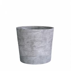 Кашпо CRATER CONCRETE GREY LIGHT D50 H40