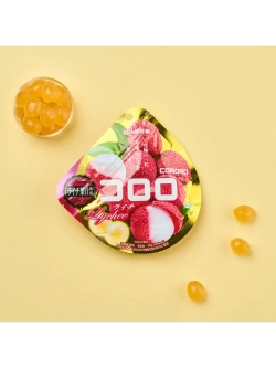 Жевательные конфеты с соком Личи 52 г * 6 шт