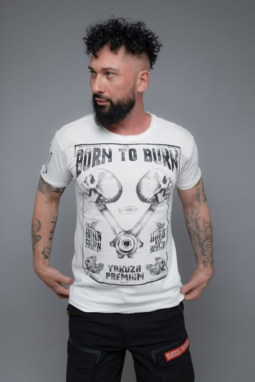 Футболка off white Yakuza Premium 3819