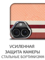 Дизайнерский чехол для IPHONE 17 с камерой-подставкой и MagSafe
