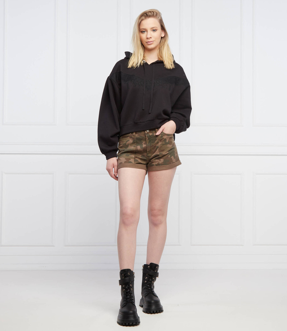 шорты camu GUESS - зеленый(W2GD35 W5DXT)