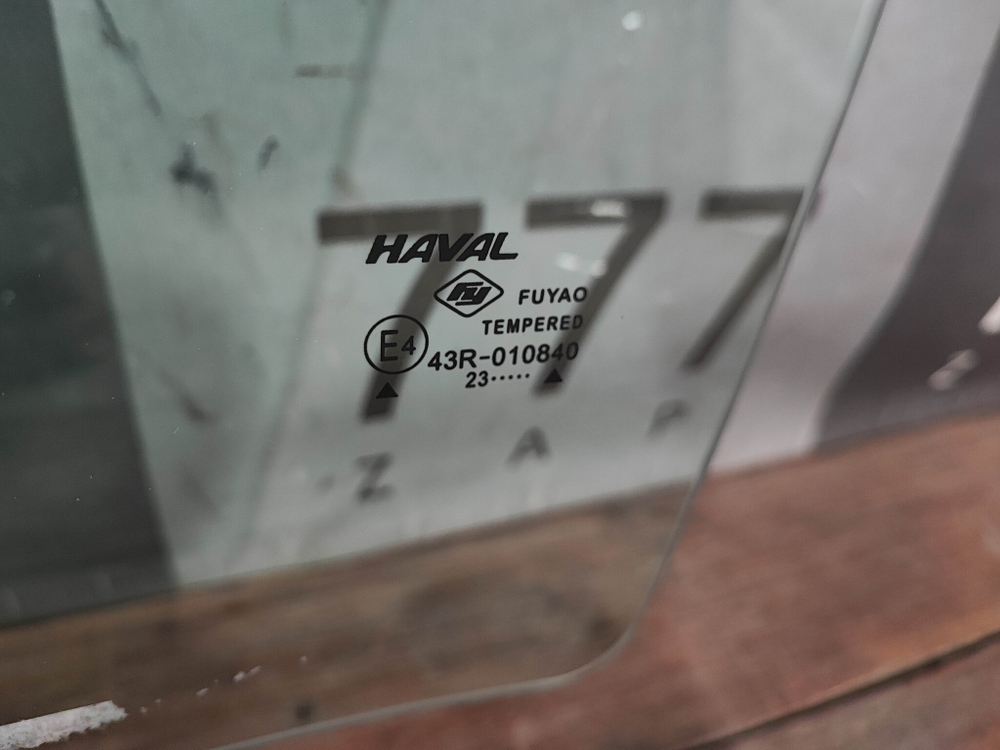 Стекло двери задней левой Haval Jolion 21-нв Б/У Оригинал 6203100AST11A