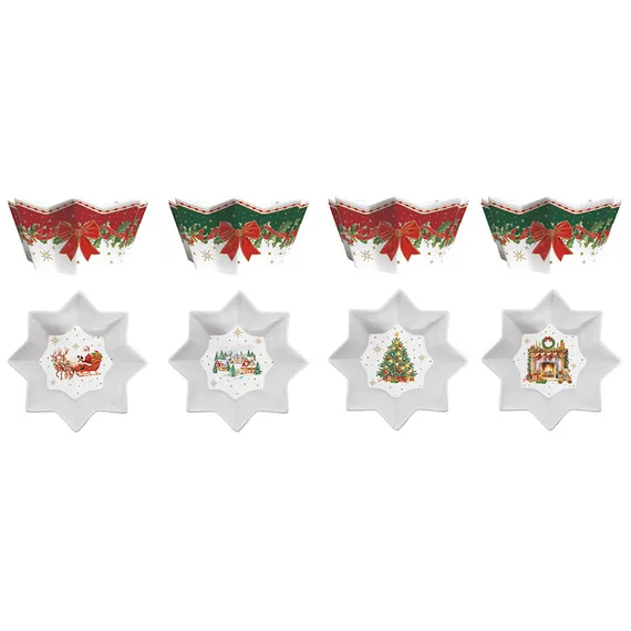Набор для закусок christmas heritage, D11 см, 4 предм.
