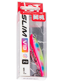 Воблер тонущий вертикальный LJ Pro Series SLIM VIB S 70.00/140