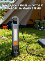 Фонарь-прожектор перезаряжаемый аккумуляторный LED с 3 режимами