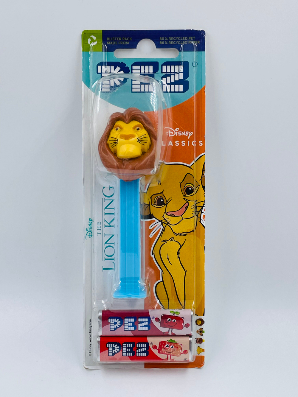Конфеты PEZ с игрушкой, 2 набора с конфетами по 8,5 г и 1 игрушка-диспенсер (Австрия)