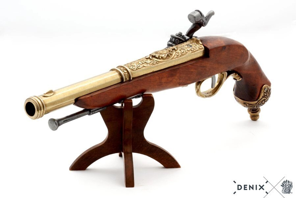 Пистоль итальянский, Брешиа, 1825 год, латунь DE-1013-L