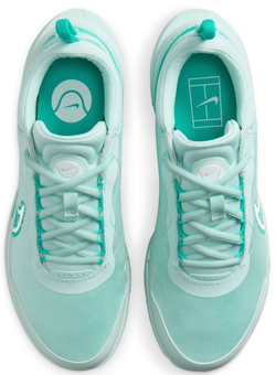Женские Кроссовки теннисные Nike Zoom Court Pro Clay - jade ice/white/clear jade