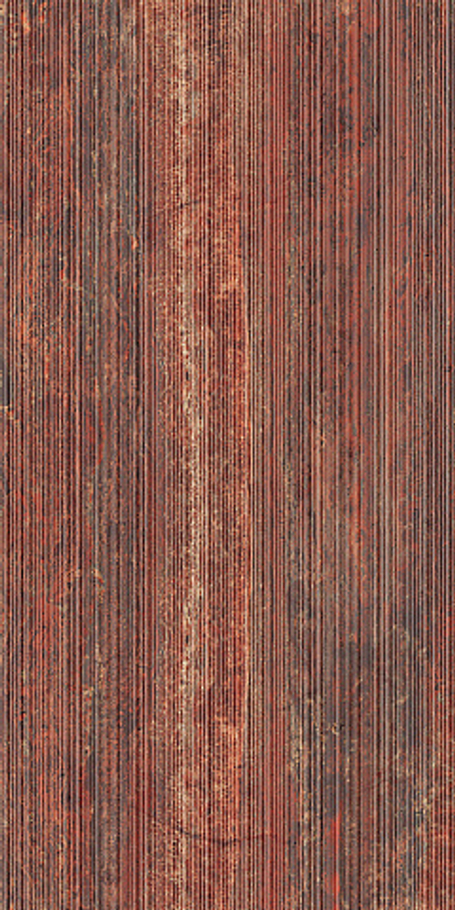 Керамогранит ITALGRANITI I TRAVERTINI Rosso Vein Cut Ribbed 60х120 TR07BAR