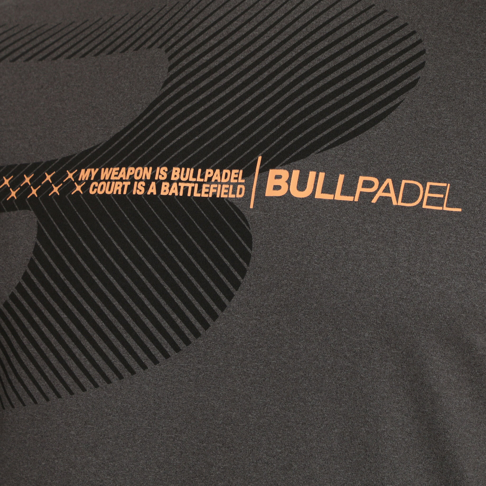 Мужское теннисное поло Bullpadel Aires T-Shirt Men - Black