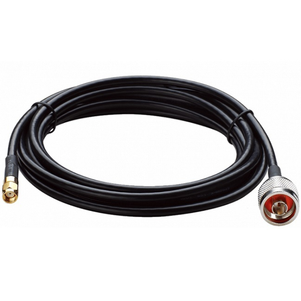 Переходник антенный-пигтейл TP-Link TL-ANT24PT3, N(m) - SMA(f), 3m