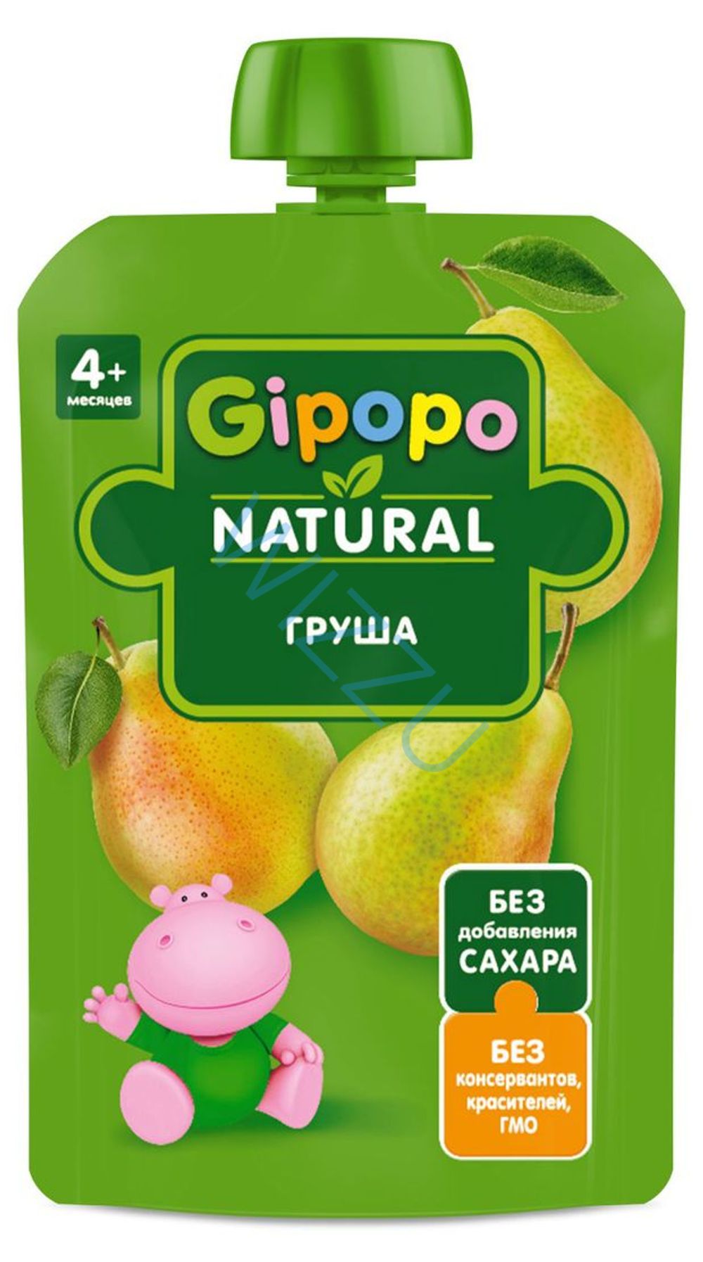 Пюре фруктовое Гипопо Нежная грушка, 90 г