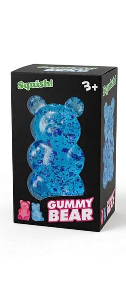 Squish! Gummy bear 3+ (göy)