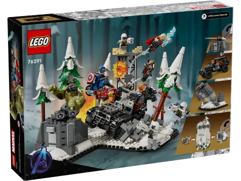 Конструктор LEGO Marvel 76291 Мстители в сборе: Эра Альтрона