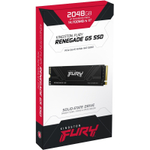 Твердотельный накопитель Kingston SSD 2TB SFYR2S/2T0 Fury Renegade G5 M.2 2280 PCIe 5.0 x4 NVMe (R14700/W14000 MB/s) TBW2000