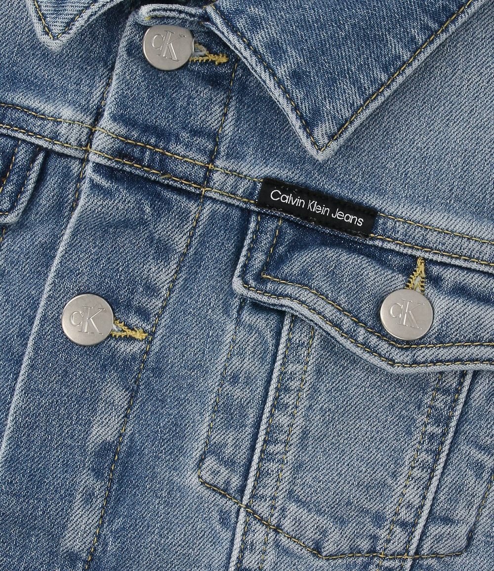 Джинсовая куртка Calvin Klein Jeans - голубой(IG0IG02391)