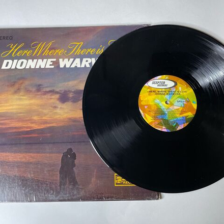 Винтажная виниловая пластинка LP Dionne Warwick, Here, Where There Is Love (USA 1972)