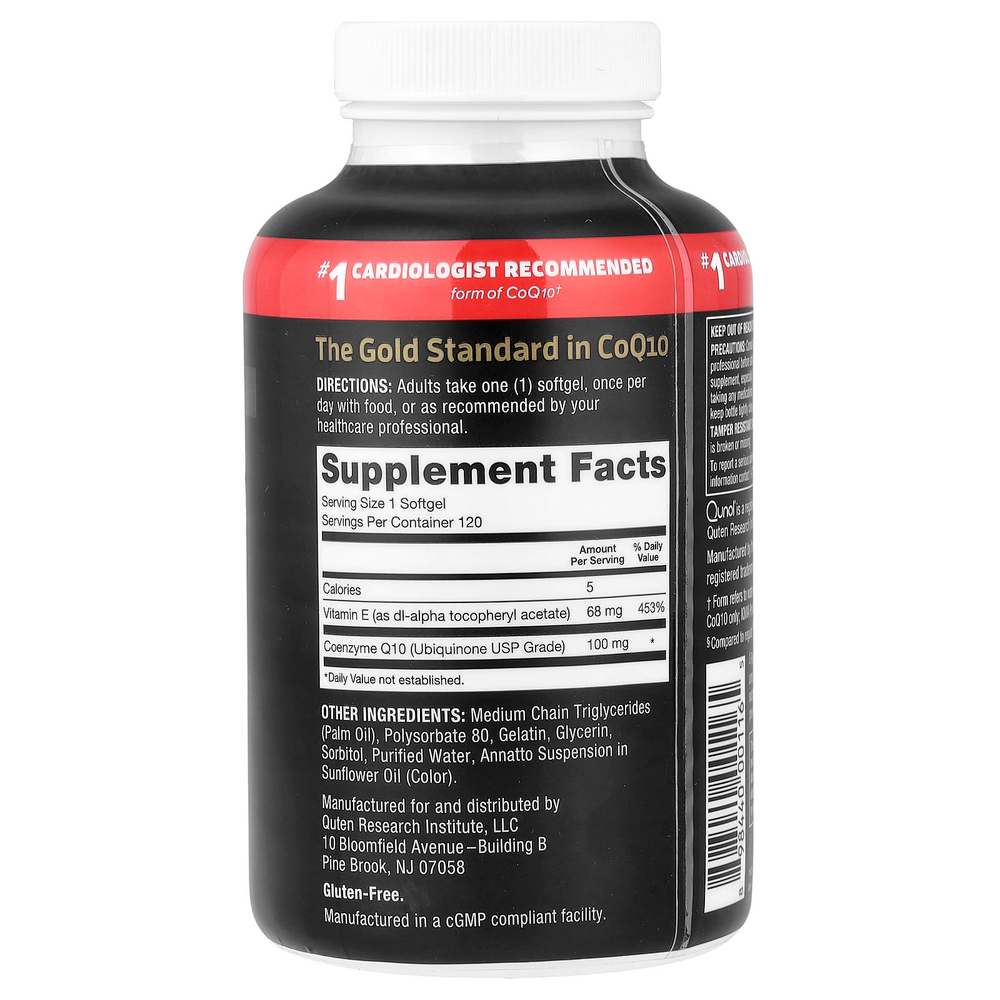 Qunol, Ultra CoQ10, 100 ml, 120 Softgels