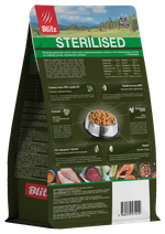 Сухой корм для кошек Blitz Holistic Cat Duck & Rabbit Sterilised Cat низкозерновой корм для стерилизованных кошек, утка и кролик, 5 кг