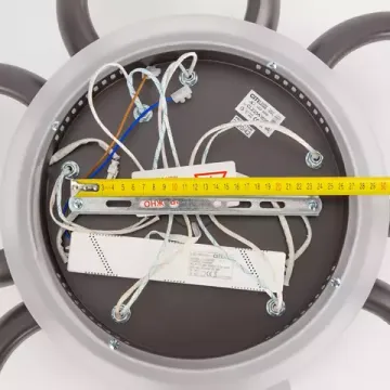 Люстра потолочная светодиодная RGB с пультом 105W 3000-5500K CL225A160E белый Паркер Смарт Citilux