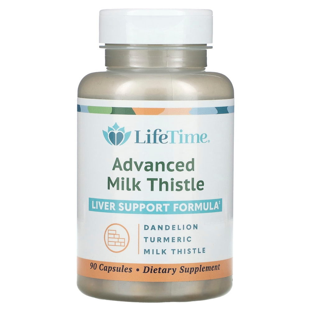 LifeTime Vitamins, Расторопша, 90 капсул