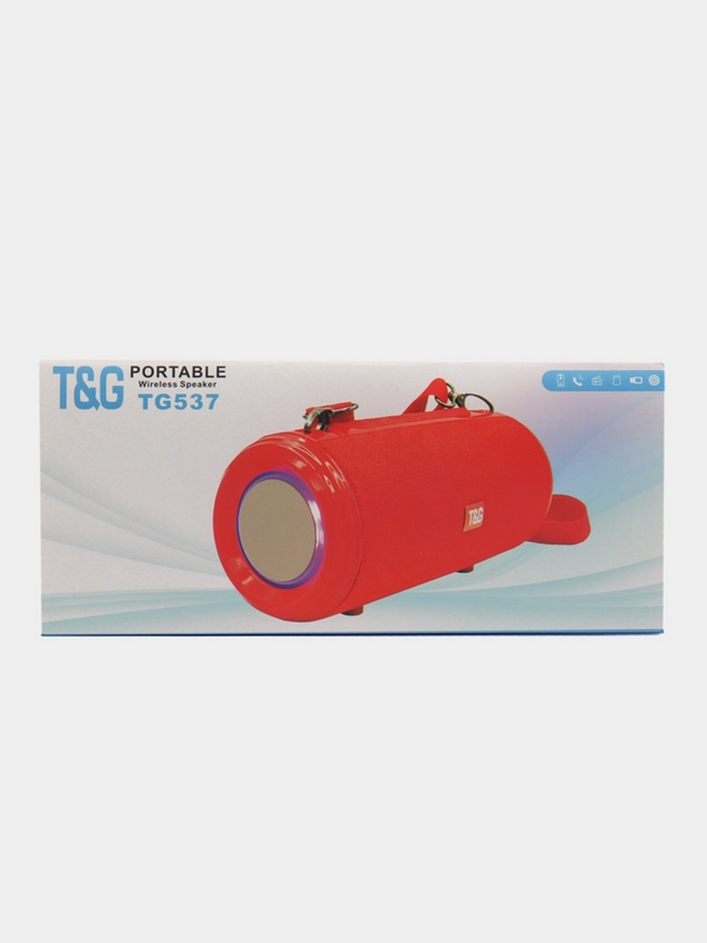 Беспроводная колонка TG-537 (USB TF FM) LED Flashing Light