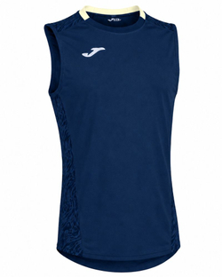 Теннисная футболка Joma Challenge Sleeveless - navy blue