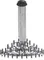 Подвесная люстра Empire A2482SP-84BK Arte Lamp