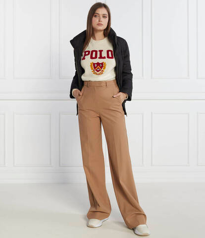 Хлопковый свитер POLO RALPH LAUREN - кремовый(211910471)