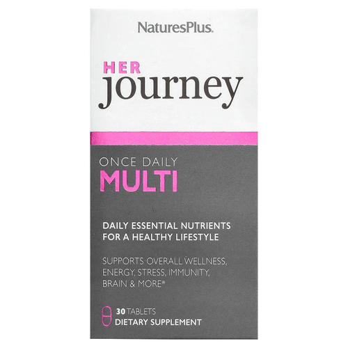 NaturesPlus, Her Journey, мультивитамины для приема один раз в день, 30 таблеток
