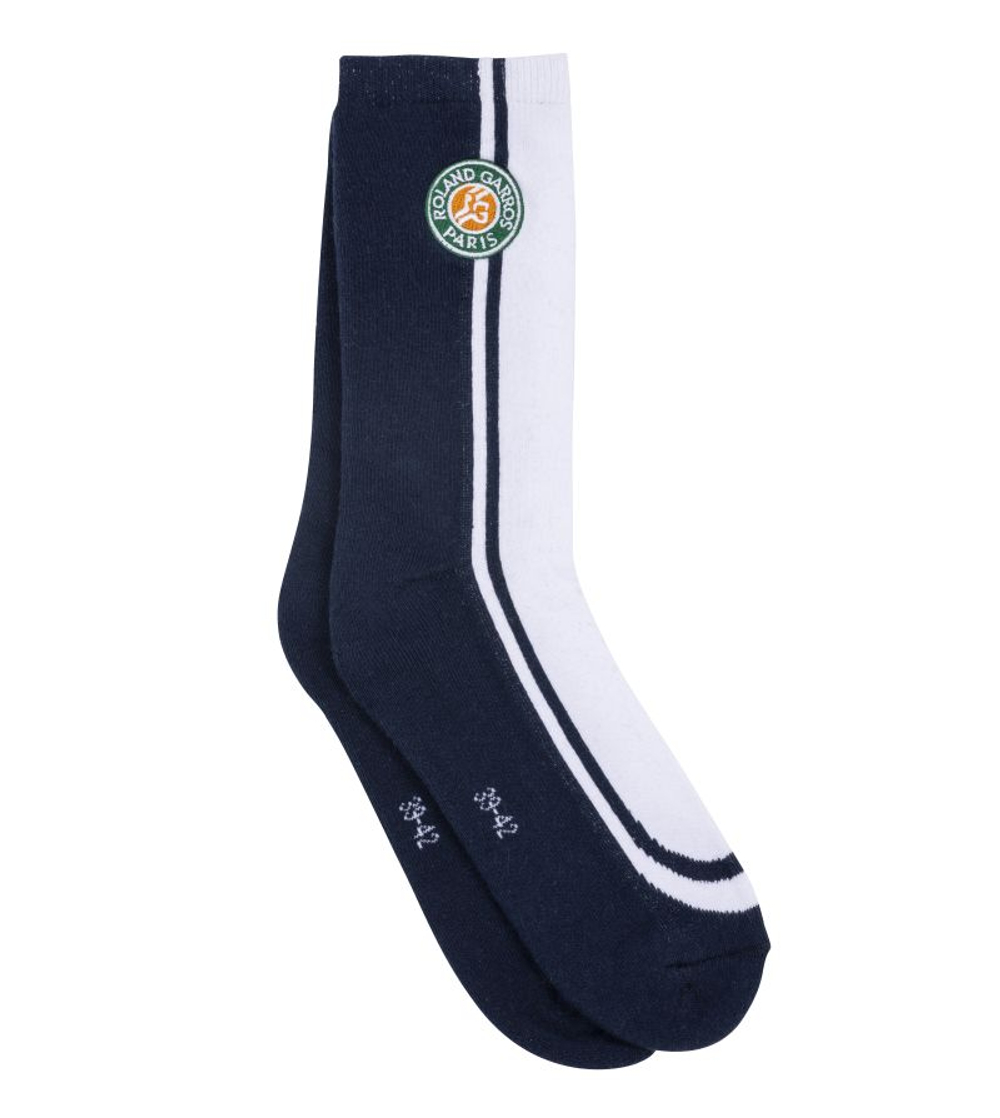 Теннисные носки Roland Garros Sport 1P - navy/white