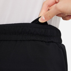 Шорты для девочки теннисные Nike Dri-Fit One High-Waisted Woven Training Shorts - black/white